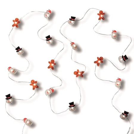 Celebrations Celebrations LED Micro Dot/Fairy Clear/Warm White 20 ct Novelty Christmas Lights 6.2 ft. 9922044